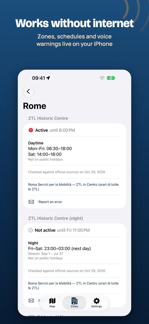 Works without internet