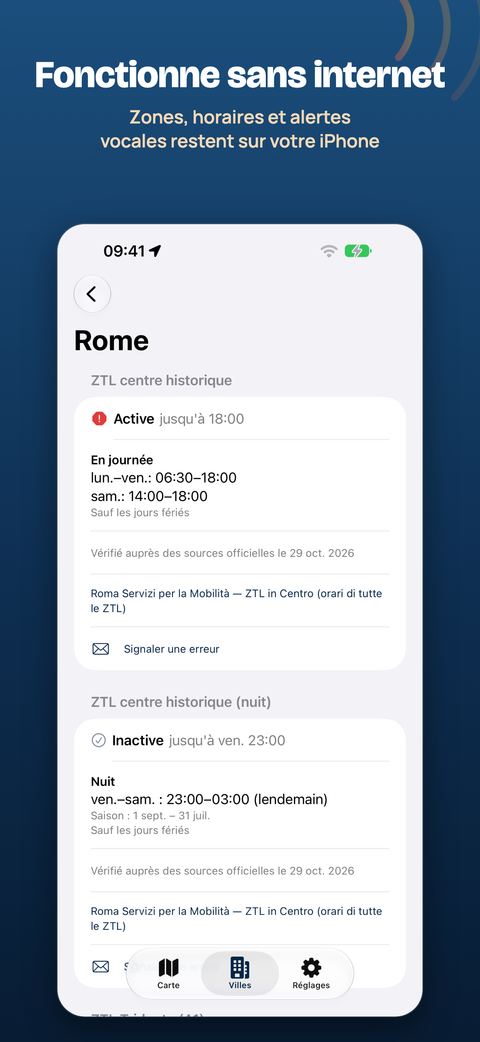 Fonctionne sans internet