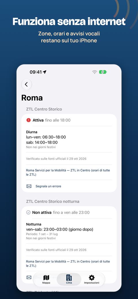 Funziona senza internet